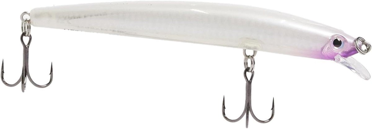 Kunstaas - Drijvend aas Wobbler - Vissen - Aerodynamische vorm - 11 cm - Paars