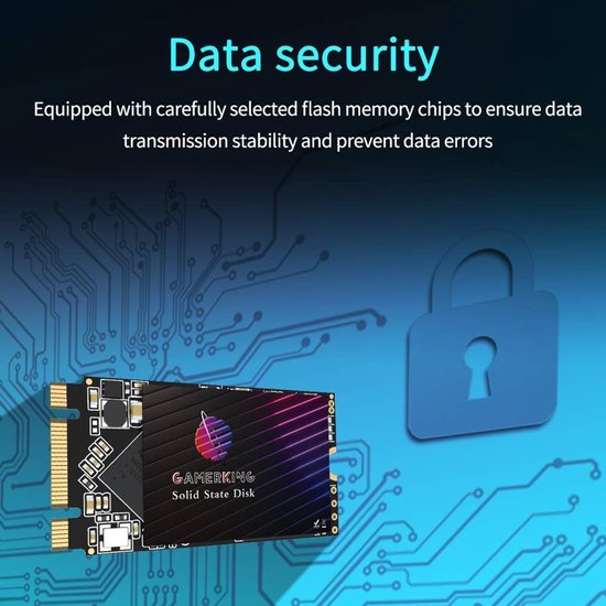 Interne SSD - Opslag Schijf - Snellere Computer - 3D NAND Technologie - 64 GB - Zwart — afbeelding 2
