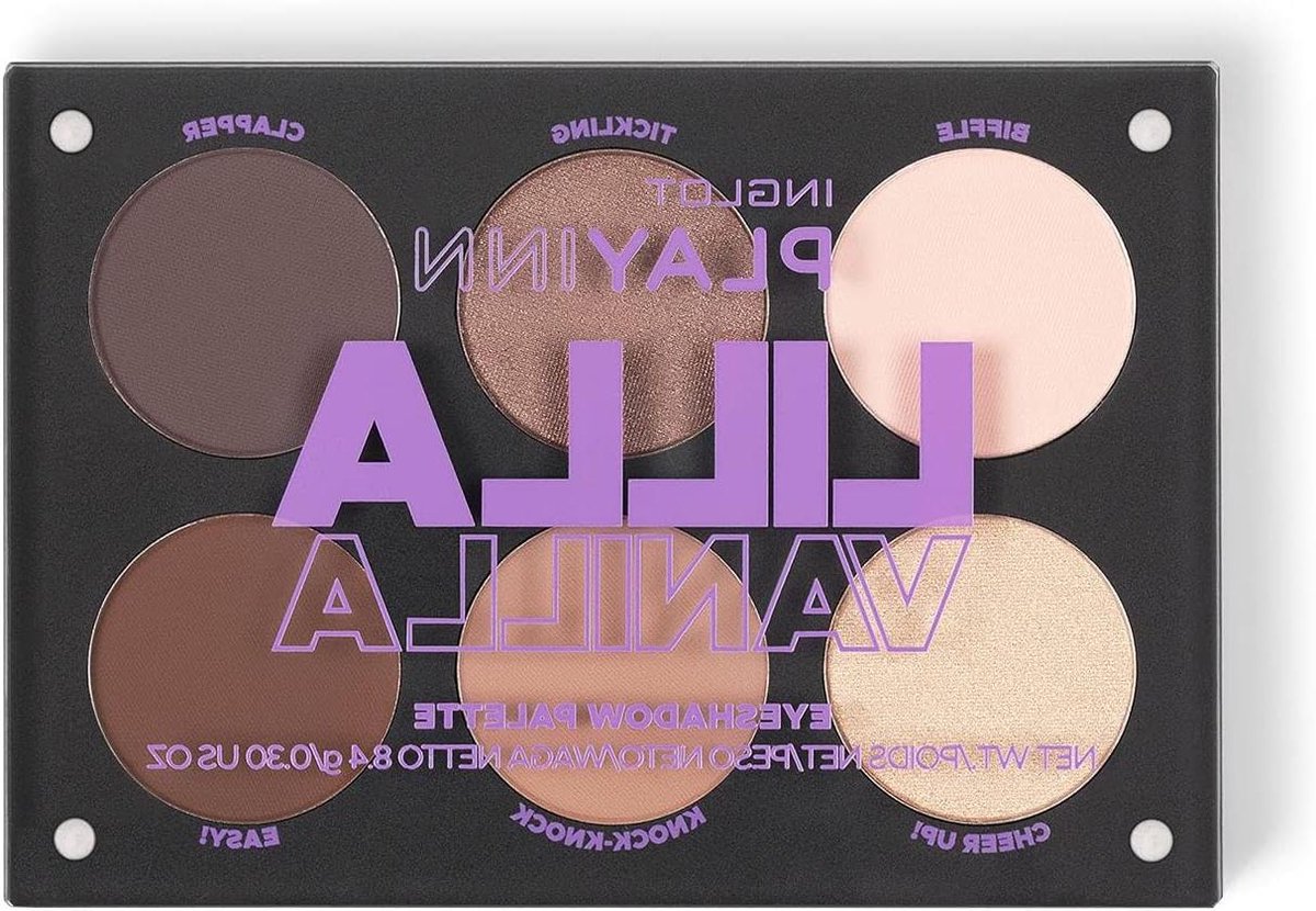 Oogschaduw Palette - Make-up Set - Dagelijkse Make-up - 6 Kleuren Combinatie - 15 x 10 x 3 cm