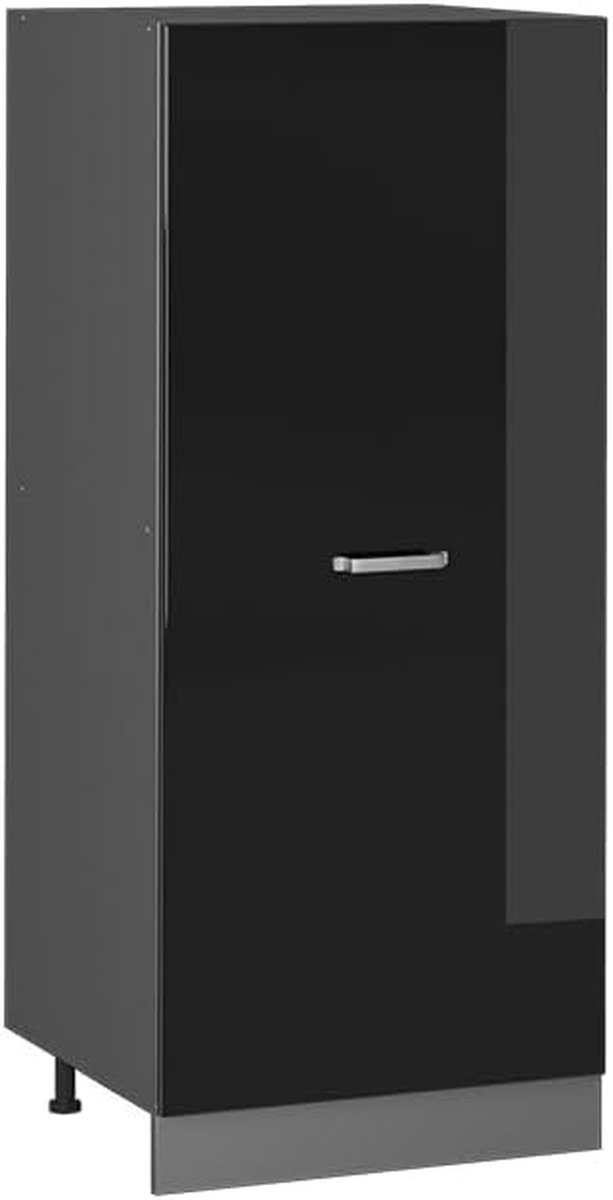 Hoge keukenkast - Voorraadkast module - Keuken opbergen - Modulair en omschakelbaar - 60 c
