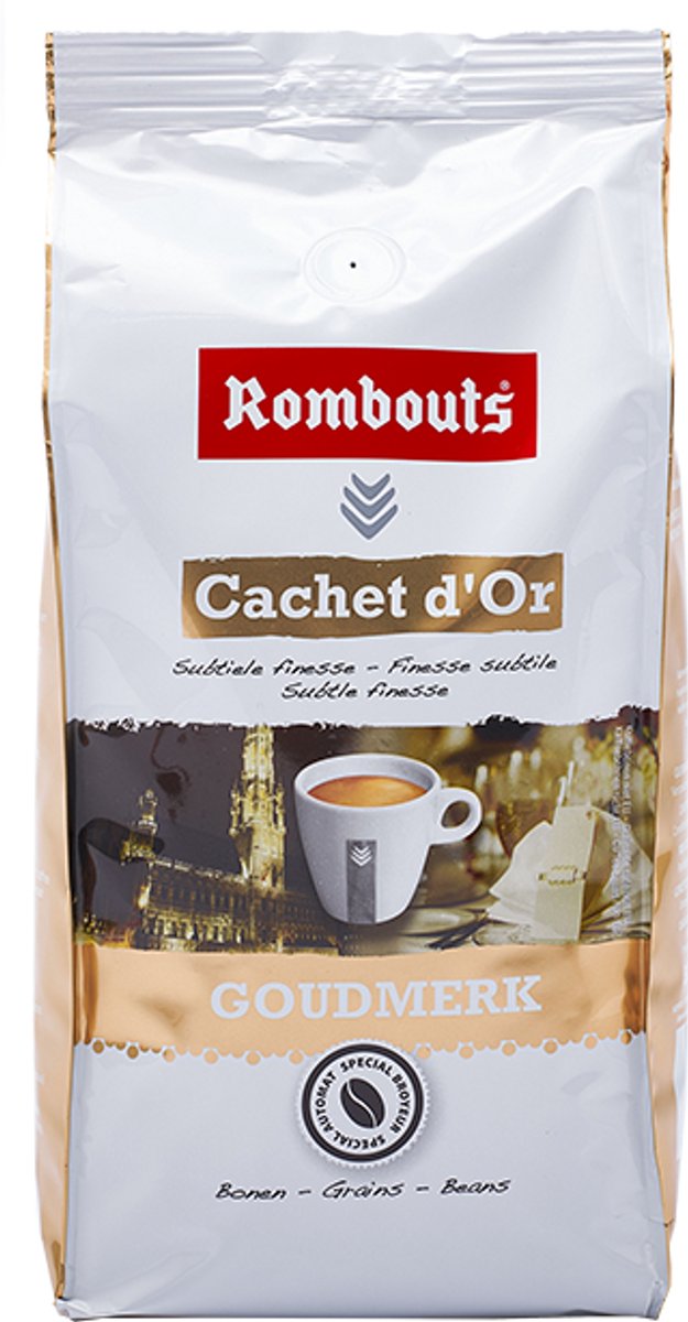 Rombouts - Koffie - 6 x Goudmerk bonen 500g