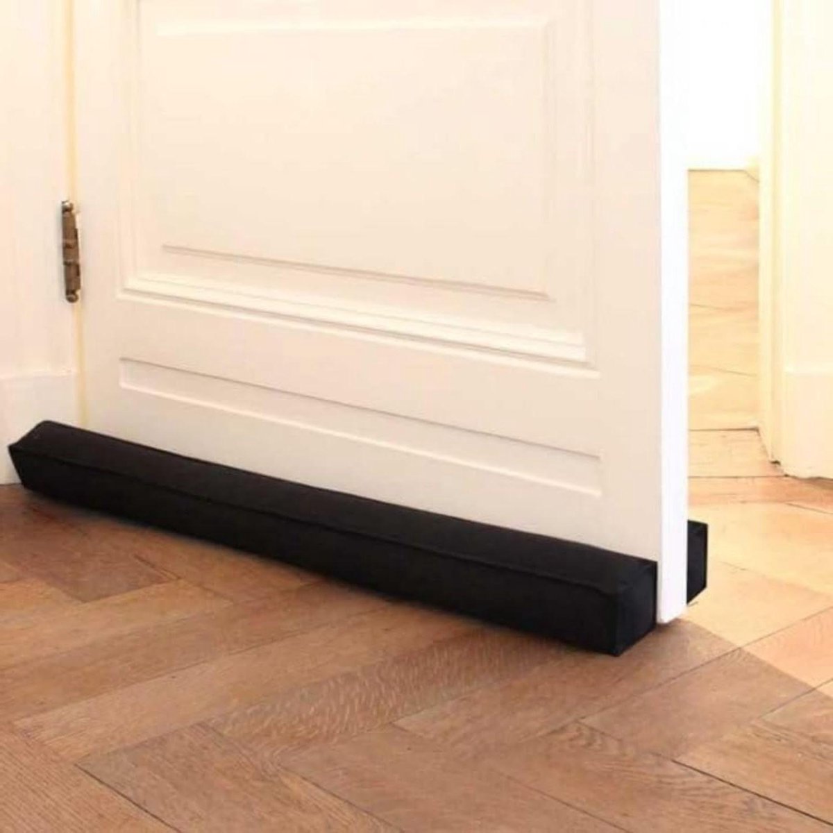Tochtstopper Deuren - Dichtingsstrip Isolatie - Energie Besparen - Dubbele Isolatie Rol - 70 cm - Zwart