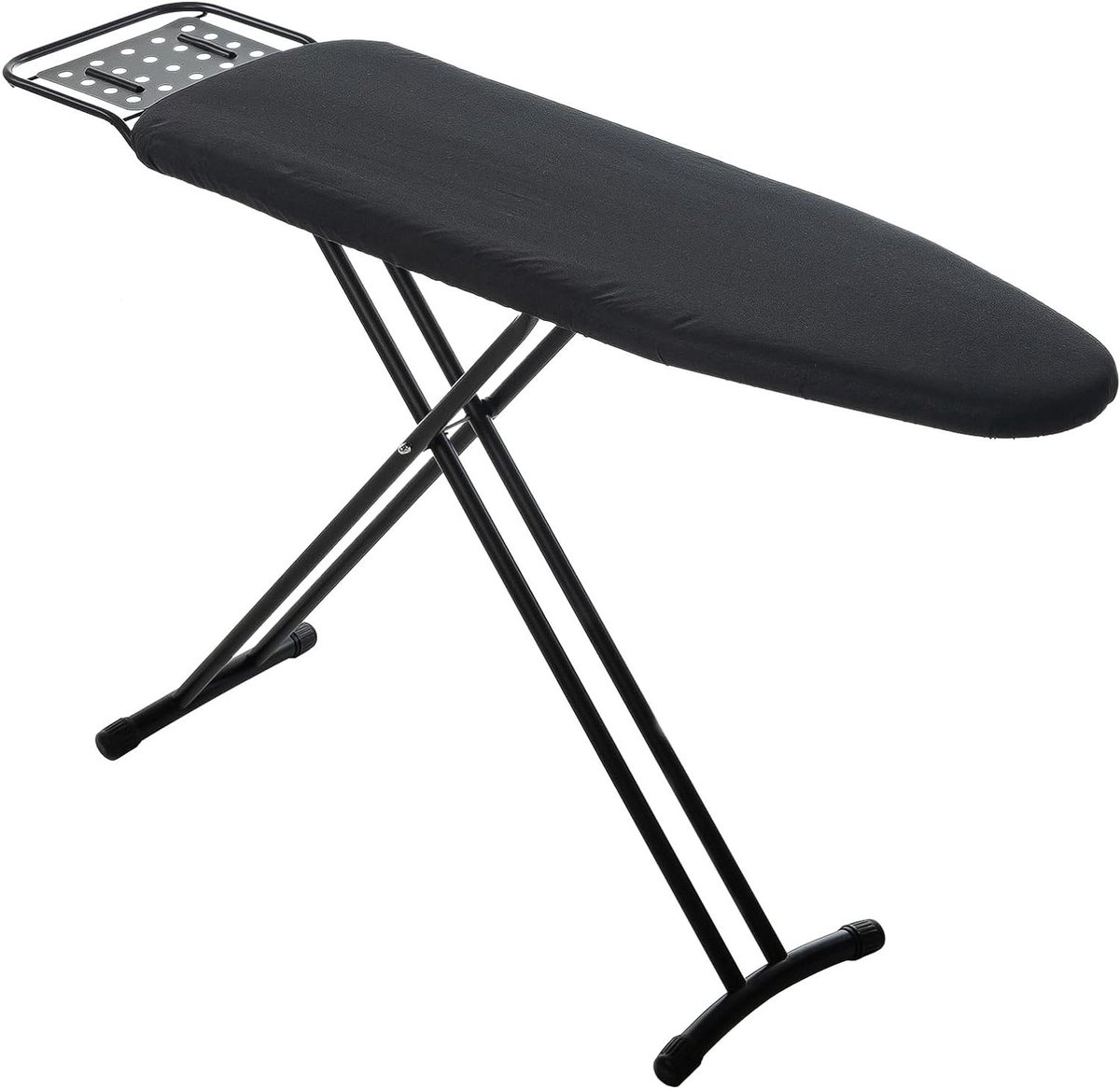 Grote Strijkplank - Strijktafel met steun - Kleding Strijken - In hoogte verstelbaar - 121 x 41 cm - Zwart