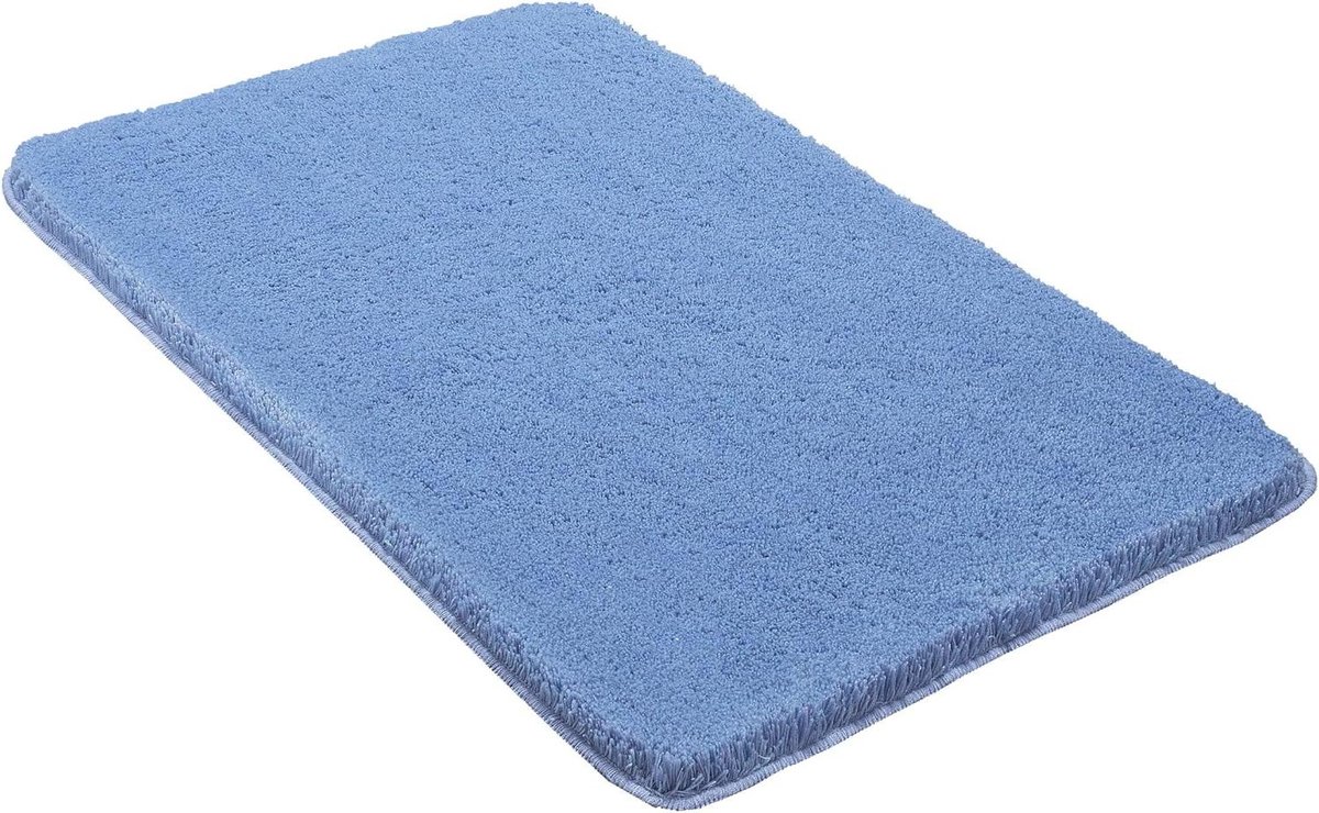 Badmat - Vloermat - Badkamer Comfort - Hoge Pooldichtheid - 85 x 150 cm - Azuur