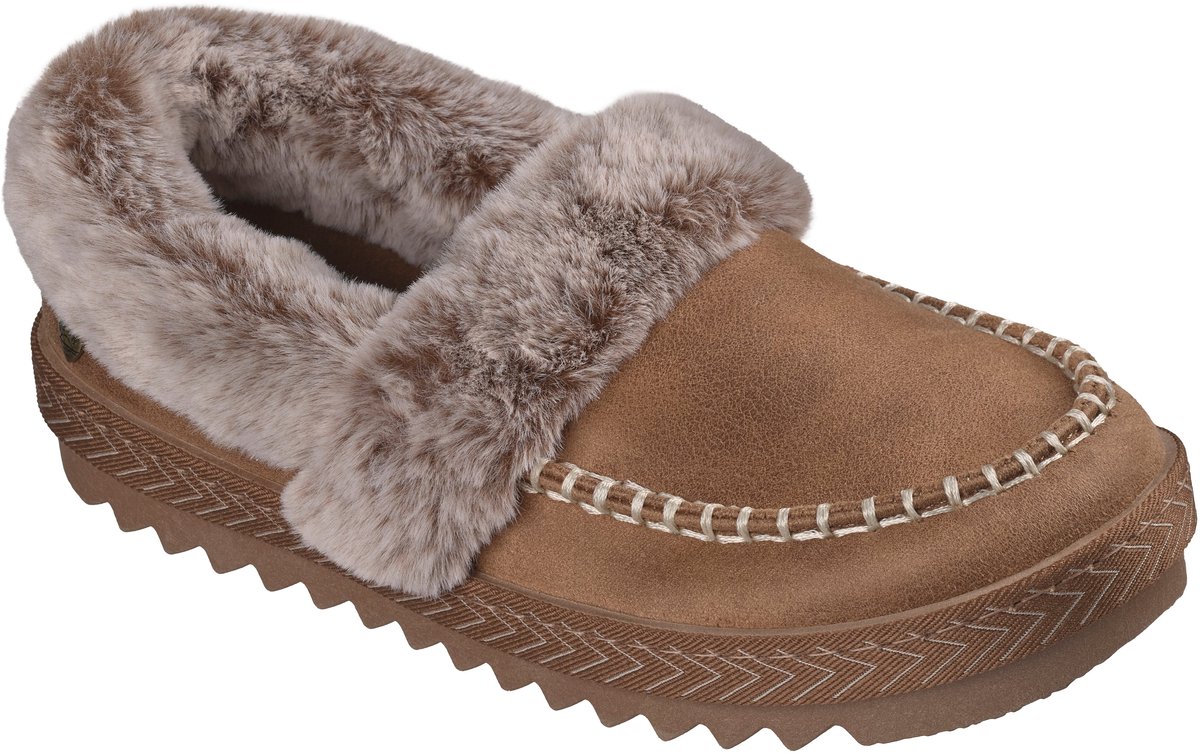 Skechers BOBS COZY KISS Dames Sloffen - Chestnut — cadeau in Mode & Accessoires - foto 6