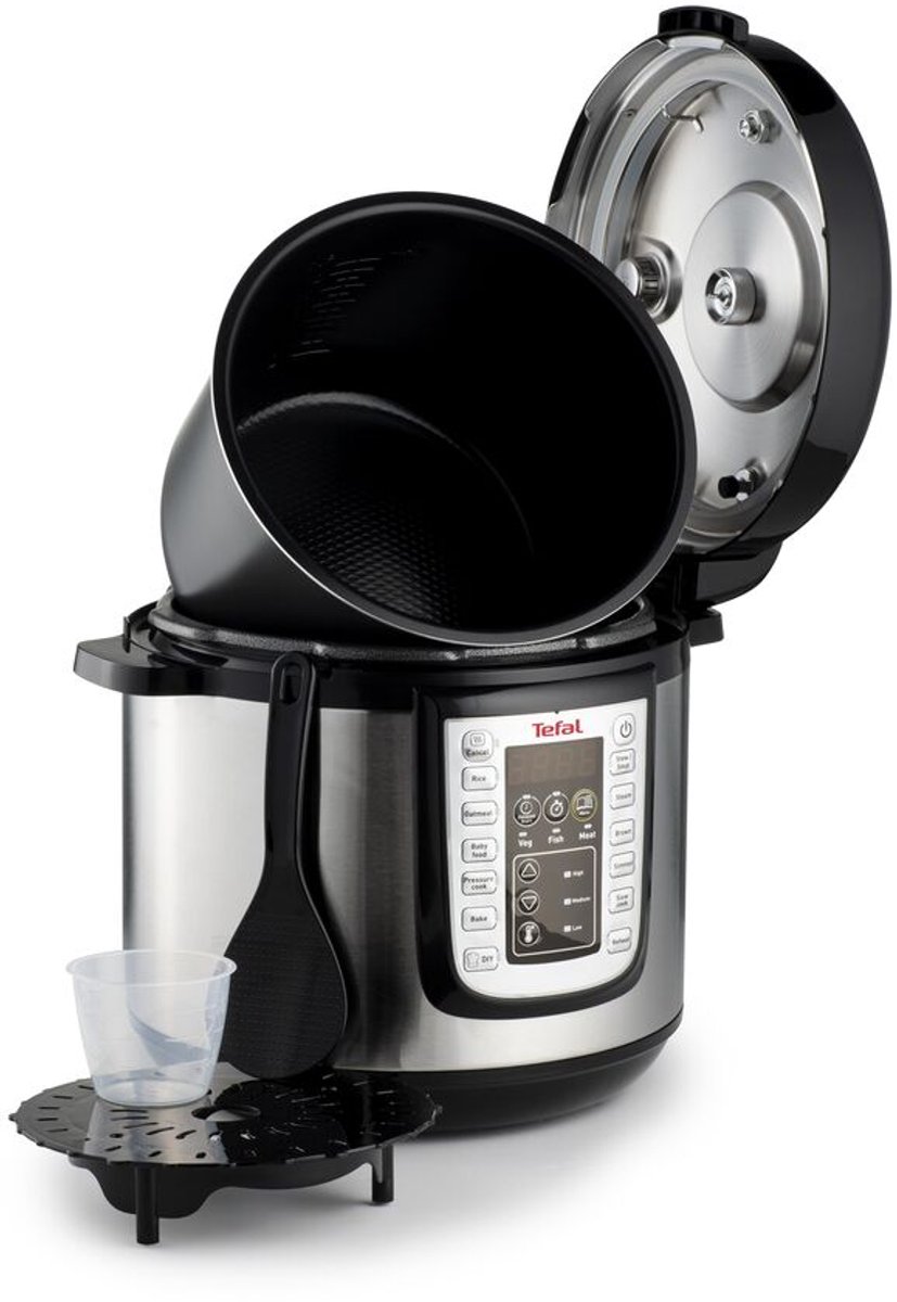 Tefal All-in-One CY505E - Multicooker - Slowcooker - Snelkookpan - 6L - Digital Timer – foto 8