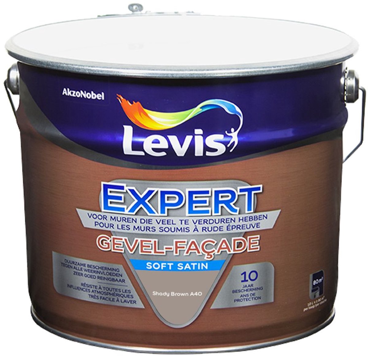 Levis - Expert Gevel Mix - Shady Brown A40 - Mengverf - 10 L