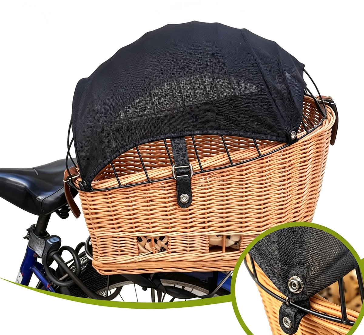 Fietsmand en fietsmand
