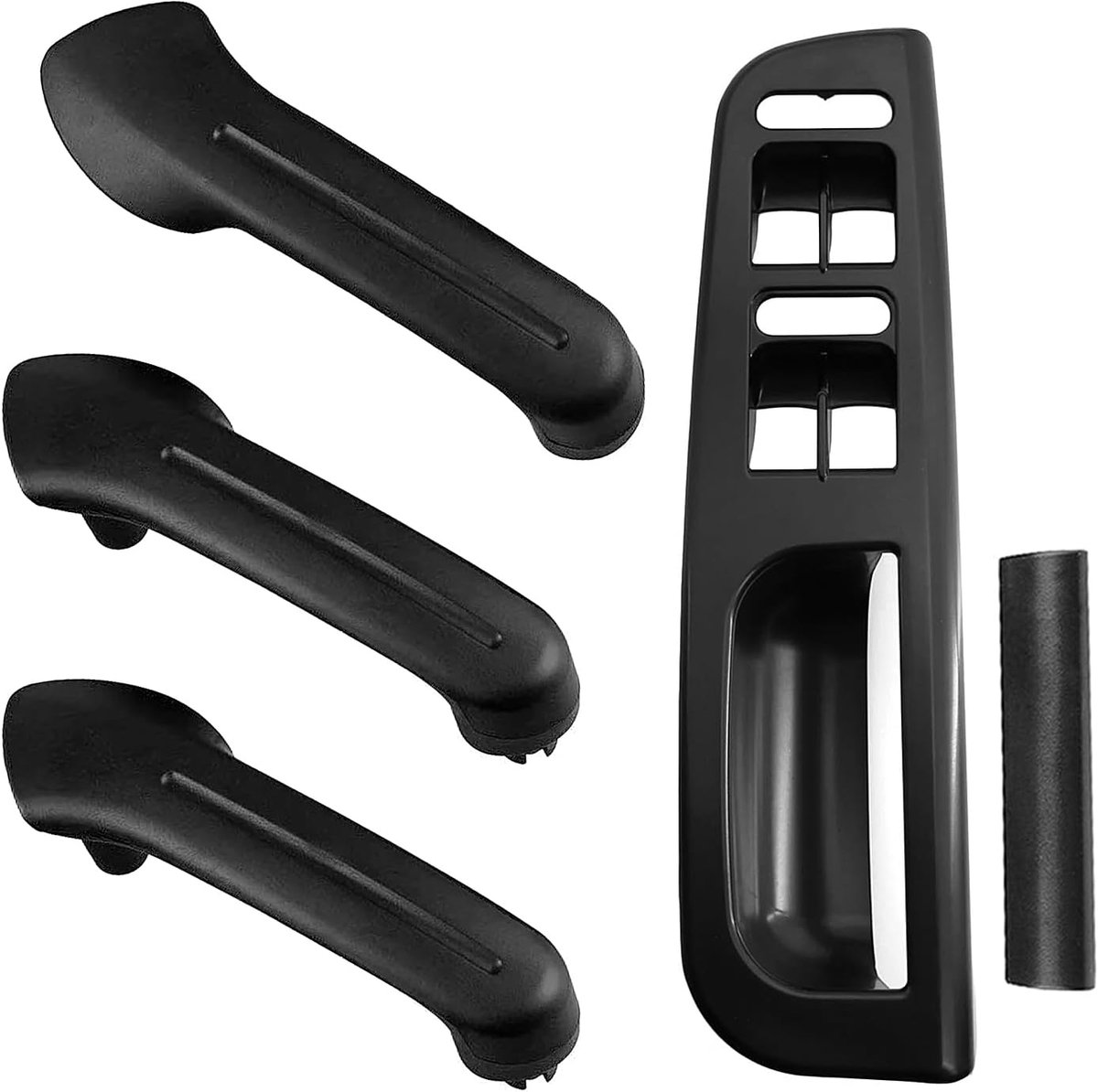 frame beschermende afdekking zwart, met handgreep, lifter-paneel en lifter-paneelaccessoires, auto-interieurbekleding accessoire beschermkap, geschikt voor Bora Golf IV J-etta