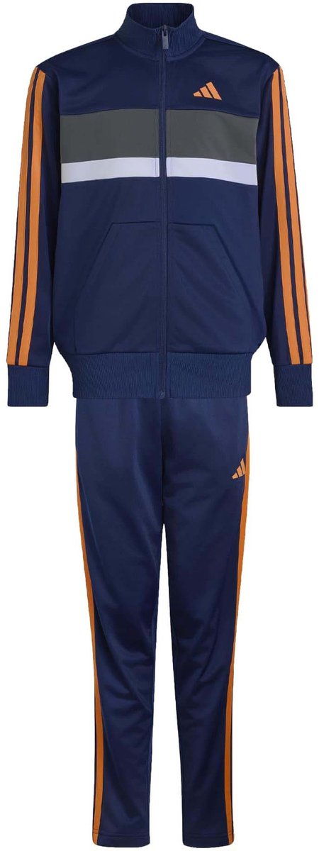 Adidas Sport T-Shirt J 3S Tiberio Ts Fashion Wear Kinderen Blauw