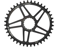 Fiets Kettingblad - 1x Kettingblad - Fietsen - Afwisselend Drop-Stop tandprofiel - 38T - Zwart
