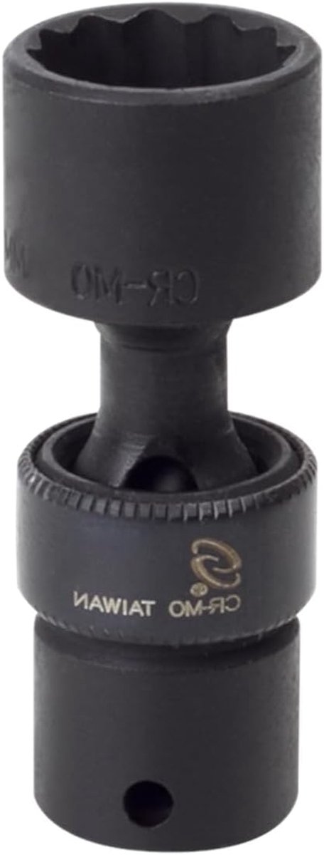 Magnetische Dopsleutel - Universele Dop - Vastzetten Bevestigingen - 12 Punts Ontwerp - 12 mm - Grijs