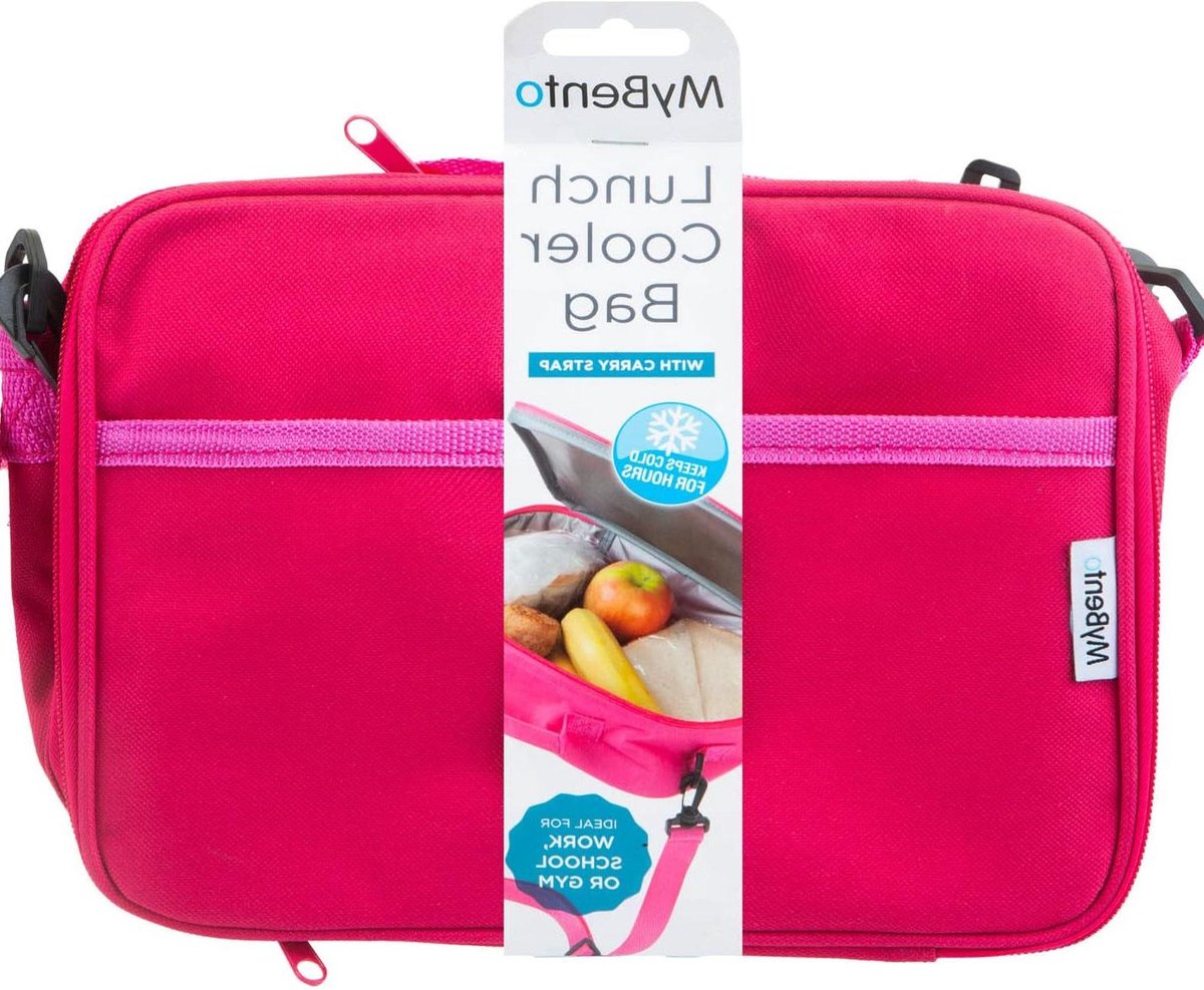 Koeltas met draagriem - Lunchtas Cooler Bag - Eten koel houden - Compacte doosvorm