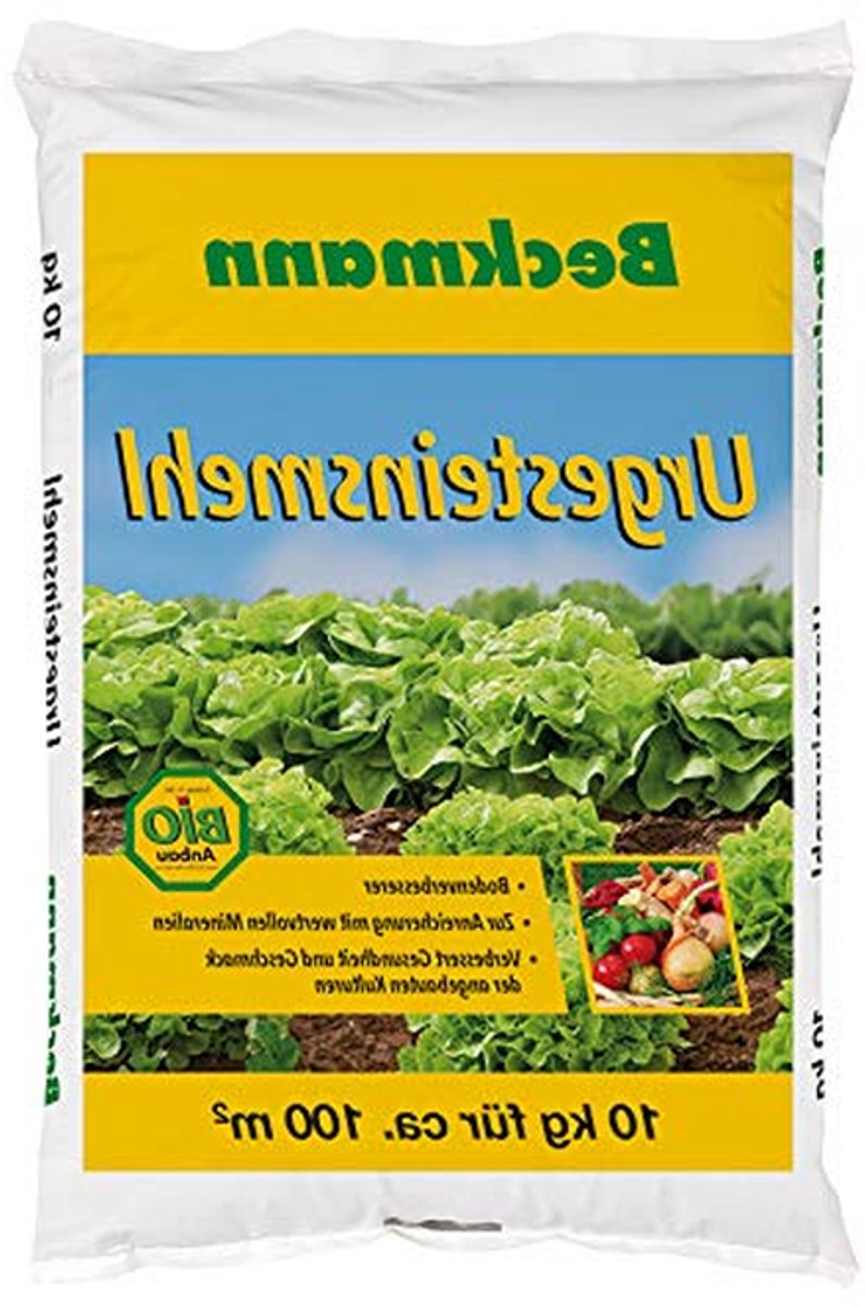 Bodemverbeteraar Steenmeel - Bodembemester Vulkanisch - Planten Gezond Houden - Rijk aan Kiezelzuur - 10 kg - Wit Grijs