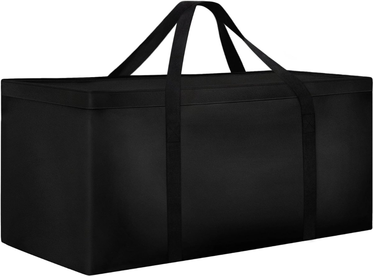SNJY® Opbergbox Tuinkussenbox - Opbergbox Tuin - Opbergkist Buiten - Kussen Opbergtas - 175L x 55B x 75H cm - Zwart