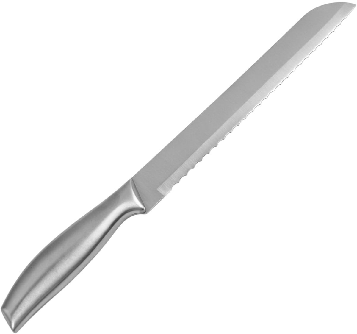 Dailygoods- Broodmes 30CM - Roestvrij Staal - Gekartelde Rand - Ultrascherp - Ergonomische Handgreep - Duurzaam en Voedselveilig - Snijmes