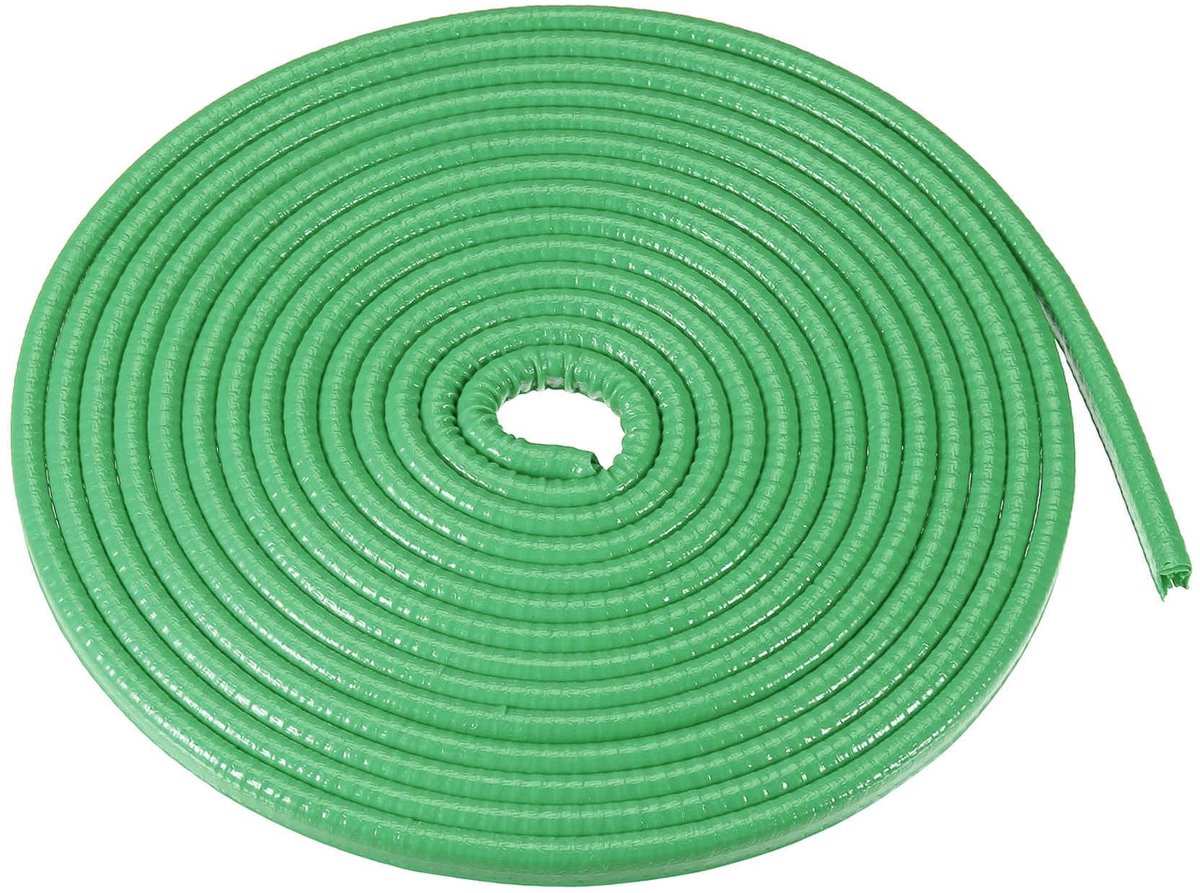Dailygoods- Deurrubber Universele Pasvorm - Auto/Truck/SUV/Camper - Bescherming Hoeken/Randen - Sportieve Uitstraling - Flexibel/Rubber - Deurrandbeschermer