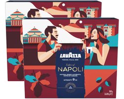 Lavazza Tales Of Napoli - Multipack - Gemalen Koffie - 1000g (2x2x250g)
