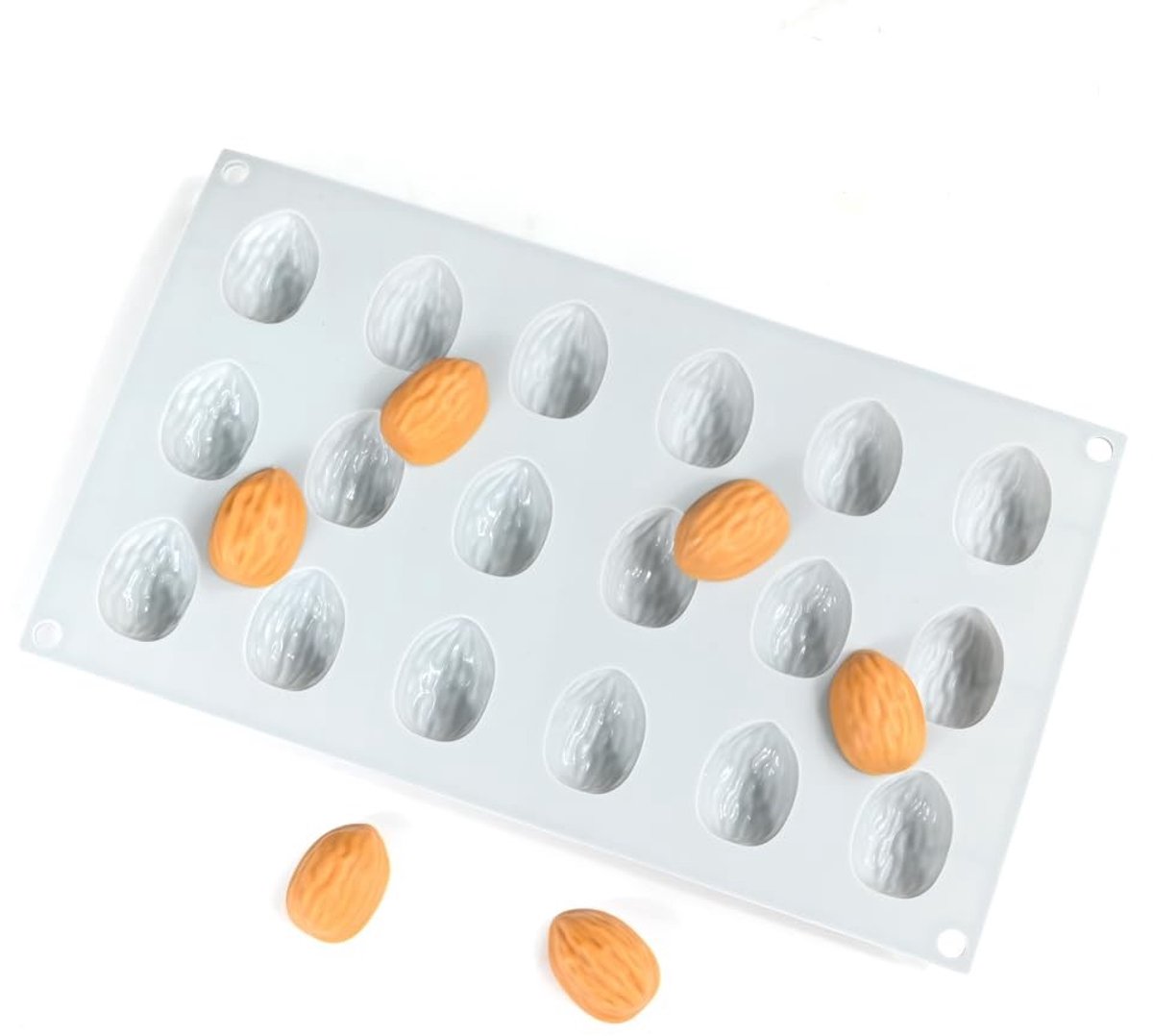 Dailygoods- Bakken Schimmel - Milieuvriendelijk - Siliconen Mallen voor Chocolade - Taart/Gelei - Hittebestendig - BPA Vrij - Flexibel - Siliconen Mal