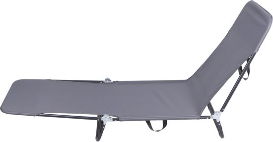 "LE PUNTA CANA" ligbed met verstelbare rugleuning en voetensteun (meerdere standen), 182 cm van Sunnydays — afbeelding 5