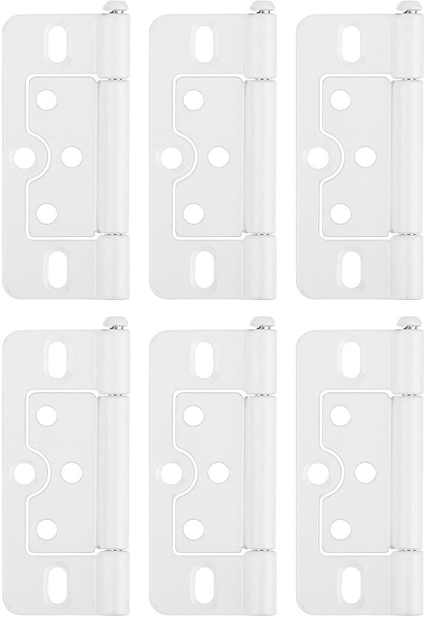 Dailygoods - 6 Stuks Vouwdeurscharnieren voor Meubels en Deuren