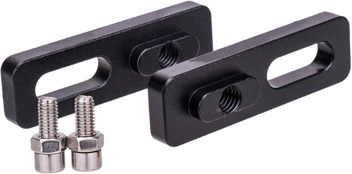 V-Brake Pad Adapter voor Fietsen, Aluminium Converter voor 14 tot 16 Inch, Geschikt voor Brede Velgen, Verbetert Remprestaties en Veiligheid
