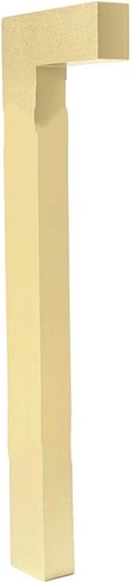 Huisnummer Sticker - Adresbord Deur - Adres Aangeven - Zelfklevend Metaal - 15CM - Goud