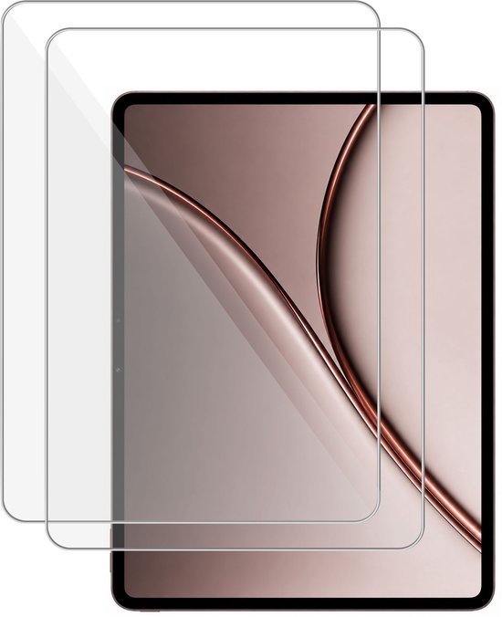 Screenprotector geschikt voor OnePlus Pad 4 - Gehard Glas - Case Friendly - Transparant - 2x