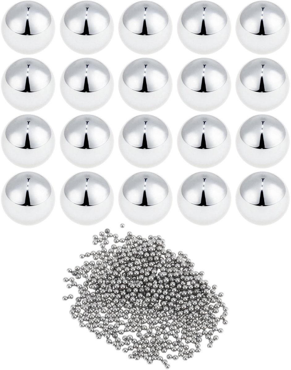 Dailygoods - 0.8mm Kogellagers Staal G100 Precisie Bal 600 Stuks