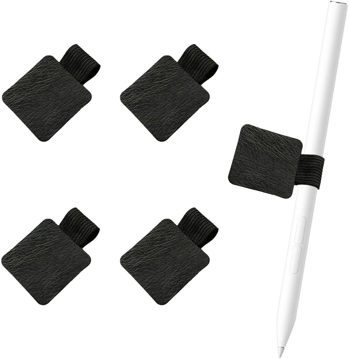 Dailygoods- Penhouder Zelfklevend - Pen Loop - Penhouder voor Notitieboek - Stifthouder - Berichtenbord - Elastische Band