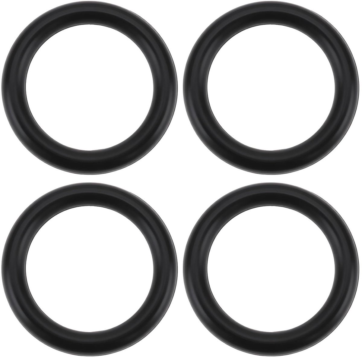 Dailygoods- O-ring 4 stuks - Nitrilrubber - Afdichtring - Oliebestendig - Geschikt voor John Deere - Draaddiameter 1,78 mm