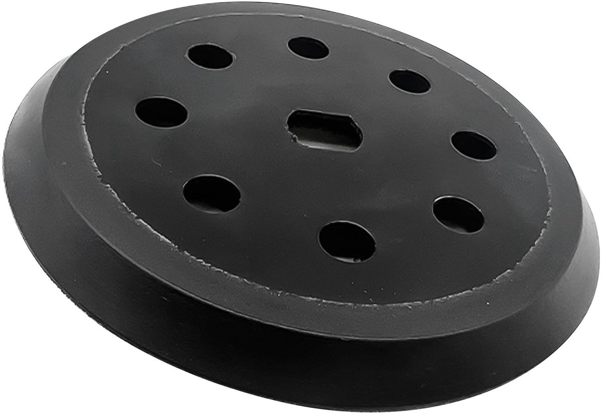 Solidchoice- Slijpschijf 125 mm - Schuurschijf met Klittenband - 8 Gaten - Compatibel met Black & Decker - Robuust Materiaal - Professionele Toepassingen