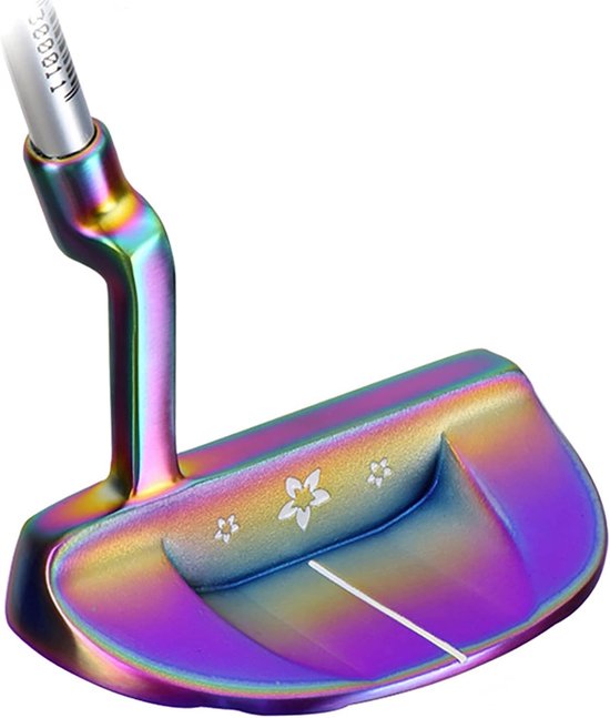 Golf Putter - Golfclub Dames - Sport Beoefenen - Geïntegreerd Slijpen - 33 Inch - Paars van GOLF — afbeelding 5