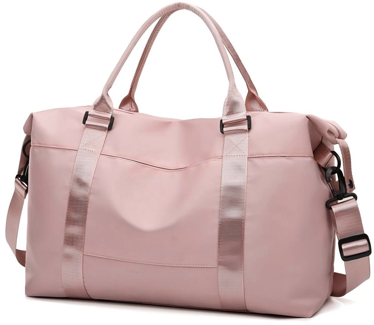 Reistassen-Weekendtas-Dames Reistas-Handbagage Voor Overnachtingen-Weekendtas Net Aparte Vakken Voor Natte En Droge Spullen-25L-Roze