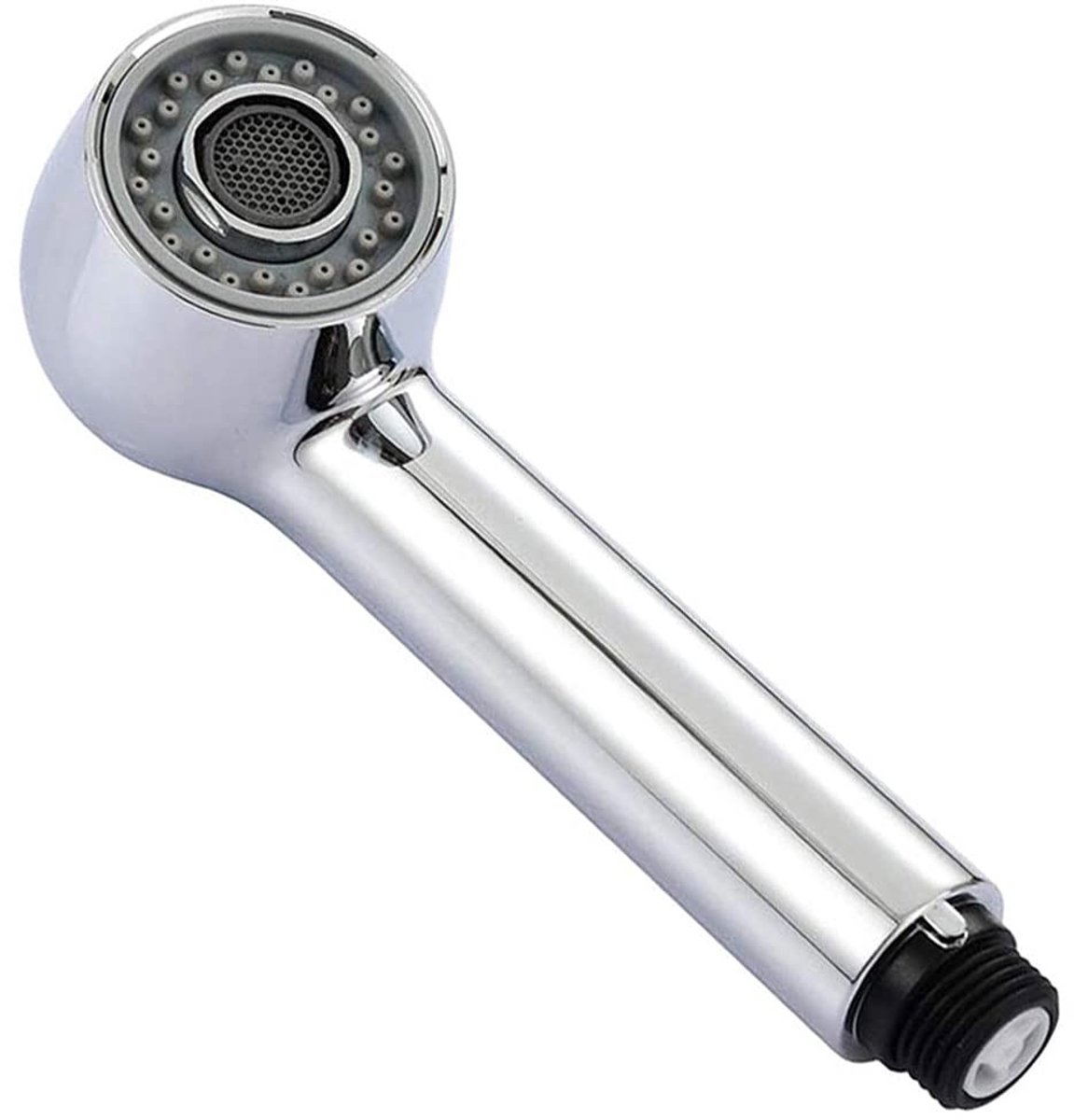 Dailygoods- Douchekop Vervangend met 2 Straalsoorten - Handdouche - Beluchter - Waterbesparend - ABS-Kunststof - Verchroomd Oppervlak