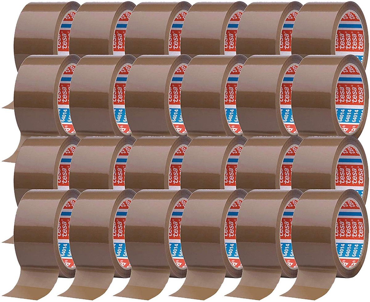 Dailygoods - Plakband Verpakkingstape 66 m x 50 mm - 24 Rollen Bruin