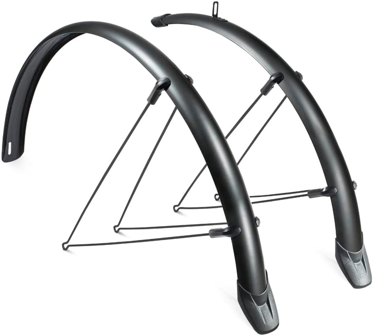 SPATBORDSET 51MM - 26 INCH ZWART GLANS 4/4