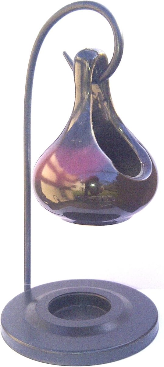 Teardrop Vorm Olieverbrander, Keramisch, Gemengd, Staand 19cm 10cm 12cm Bowl Hoogte 9cm Breedte Diepte 7cm