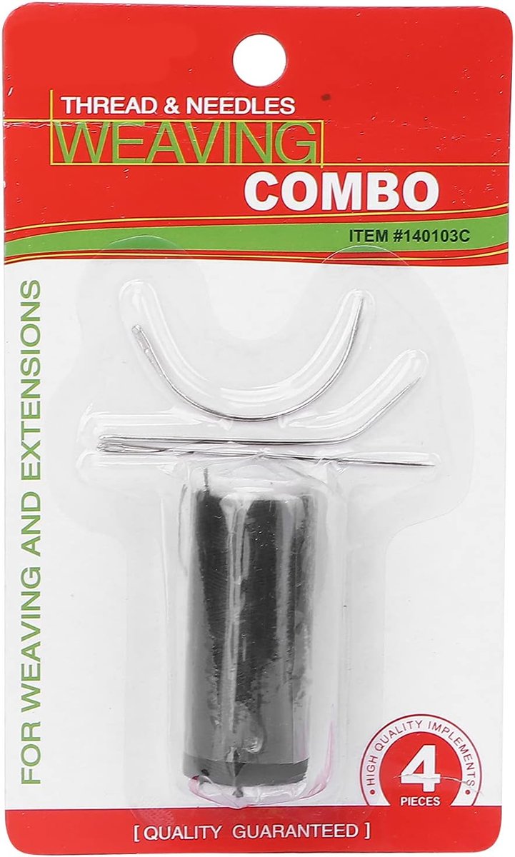 Weave Naald en Draad Kit, Weven Naald Combo Deal voor Het Maken van Pruik Naaien Haar Inslag Hair Weave Extension, Blokkeren Breien, Modelleren en Ambachten