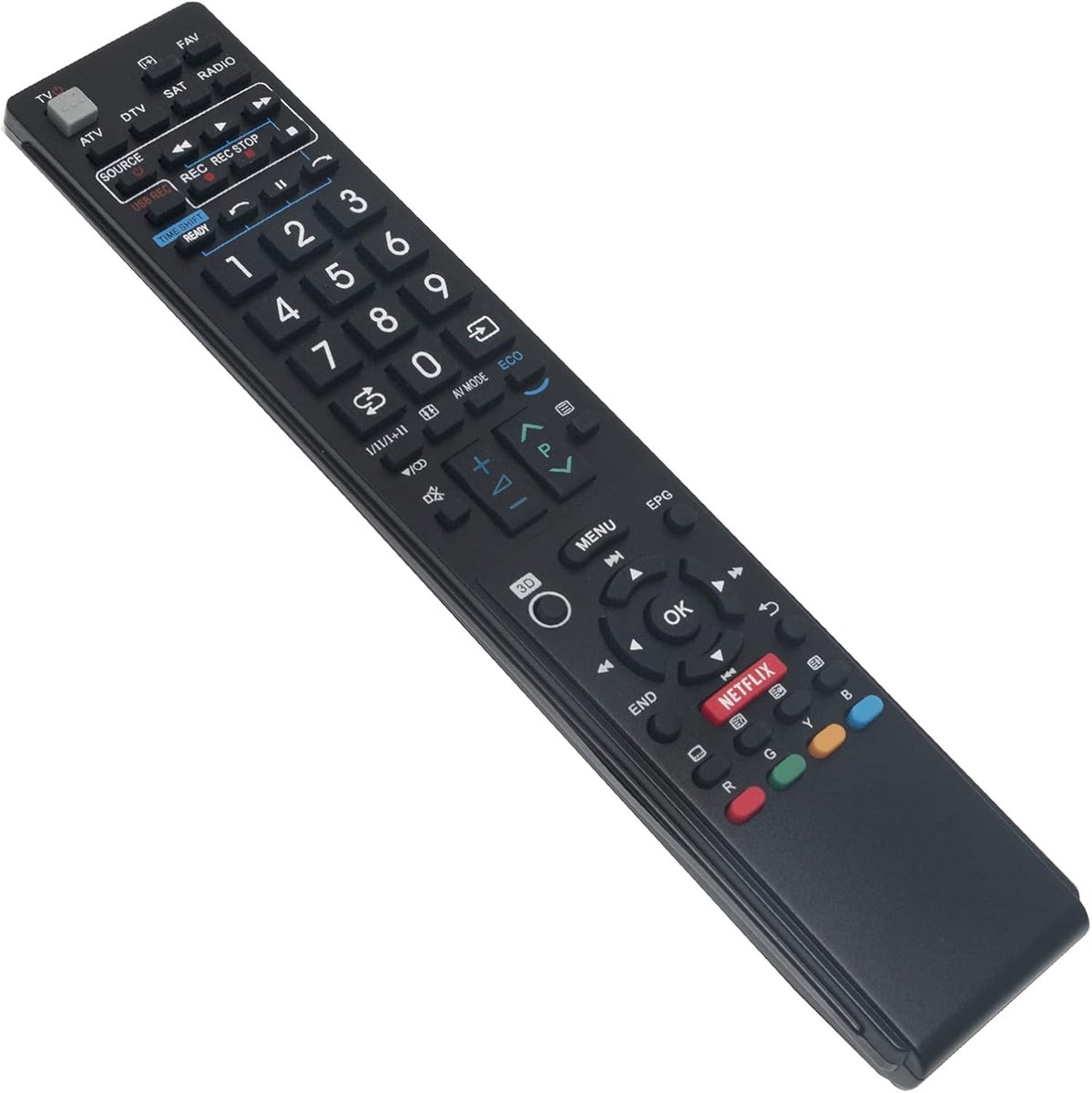 GA903WJSA Afstandsbediening Vervanging voor Sharp Aquos TV GB058WJSA GA983WJSA GA902WJSA GB005WJSA LC-40LE824E LC-40LE730E LC-40LX814E LC-40LE830E LC-40LE924E LC-46LE824E LC-60LE635E