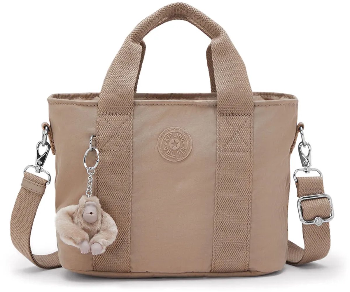 Kipling Minta 5l Schoudertas Beige
