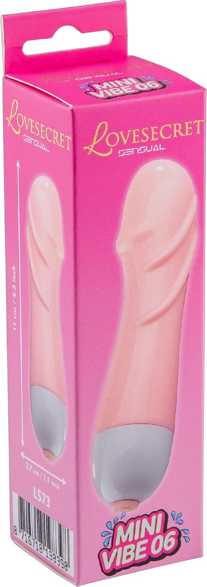 LoveSecret Sensual – Compacte Realistische G-Spot Vibrator Roze