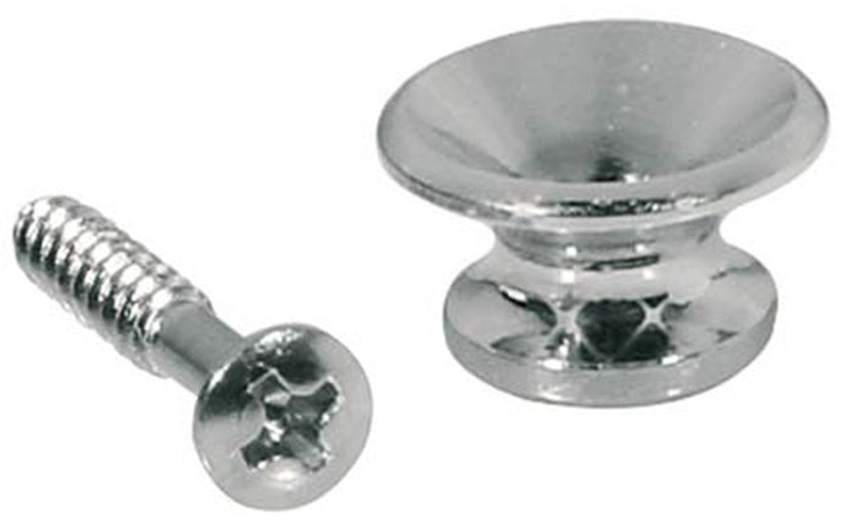 Boston EP-K-N Strapknoppen - Metalen V-model (2-pack)