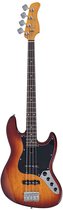 Sire V3N 4/TS Marcus Miller 4-snarige Actieve Jazz Bas Tobacco Sunburst met 2-Bands Preamp