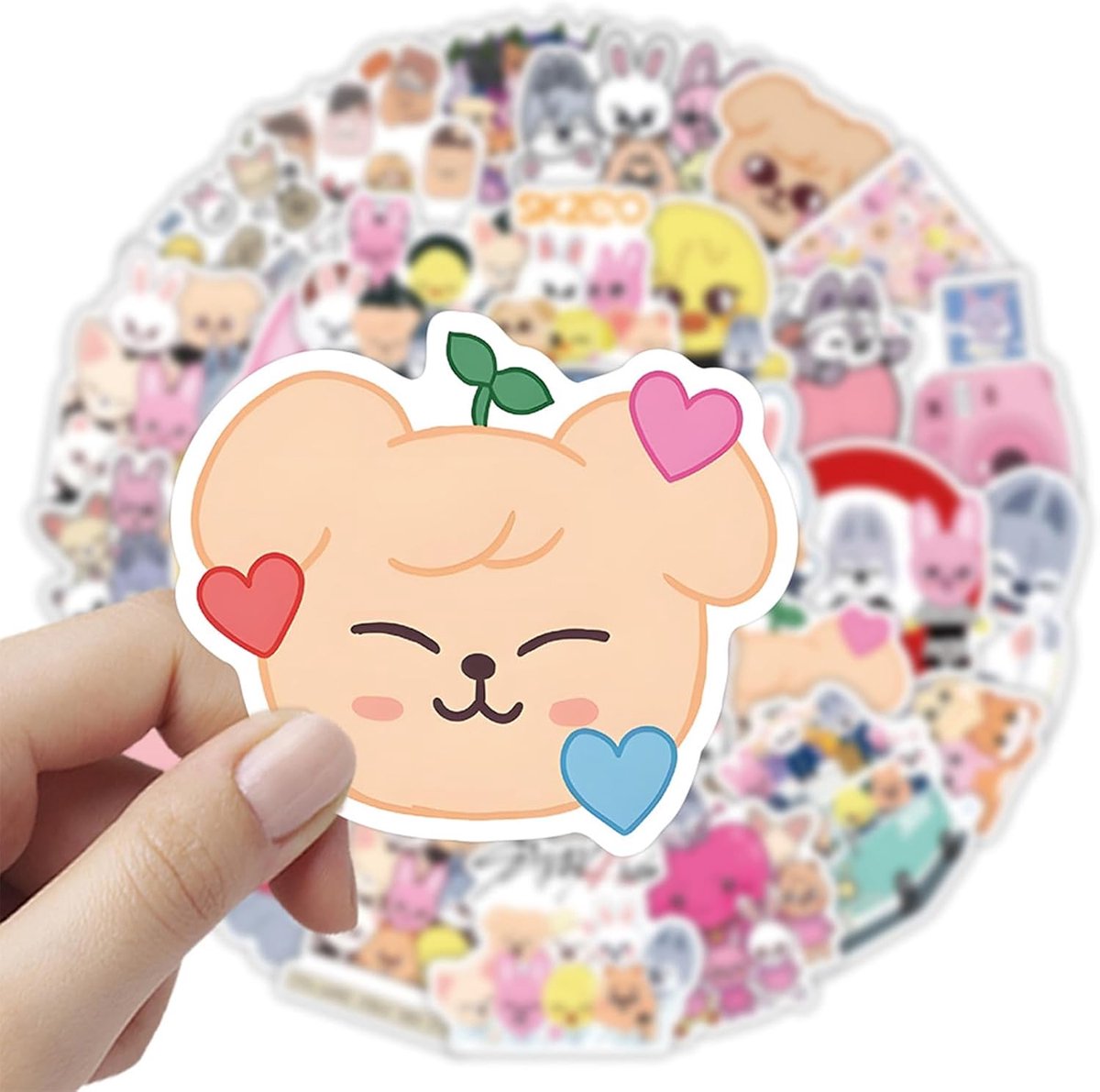 Kpop stickers 54 stuks - waterdicht vinyl - esthetische ontwerpen - voor laptop en waterfles - ShopVlot