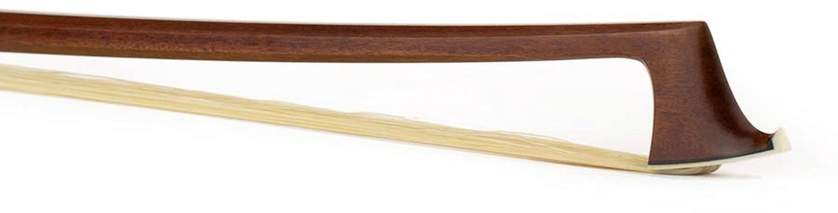 ELS BA-50/44 strijkstok altviool,4/4, pernambuk, achthoekige stok, ebben slof, parijs oog, nikkelen montuur