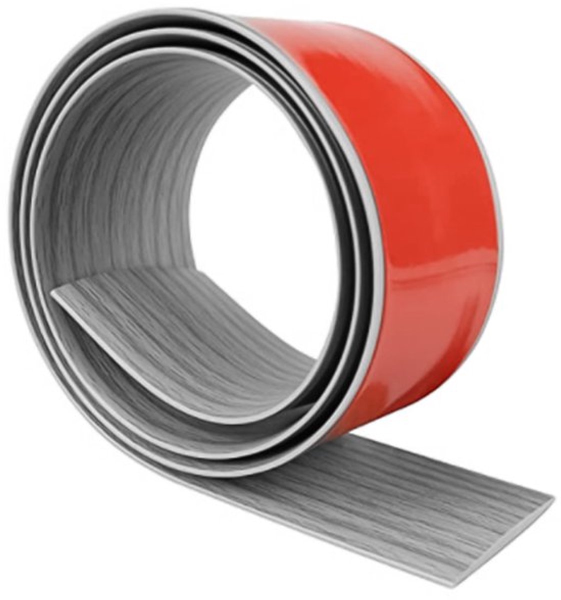 Drempelnaadstrip Zelfklevend - Vinyl Vloerovergangsstrip - PVC - Krasbestendig - Slijtvast - Eenvoudige Installatie - 1,2 m x 4 cm