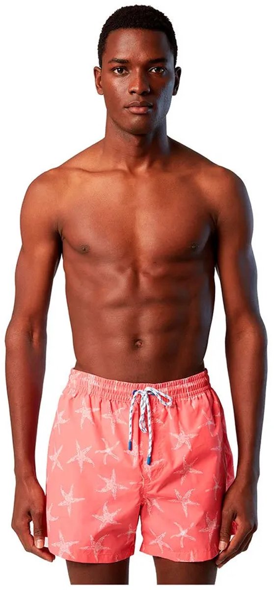 North Sails Volley All Over Starfish Zwembroek Oranje S Man