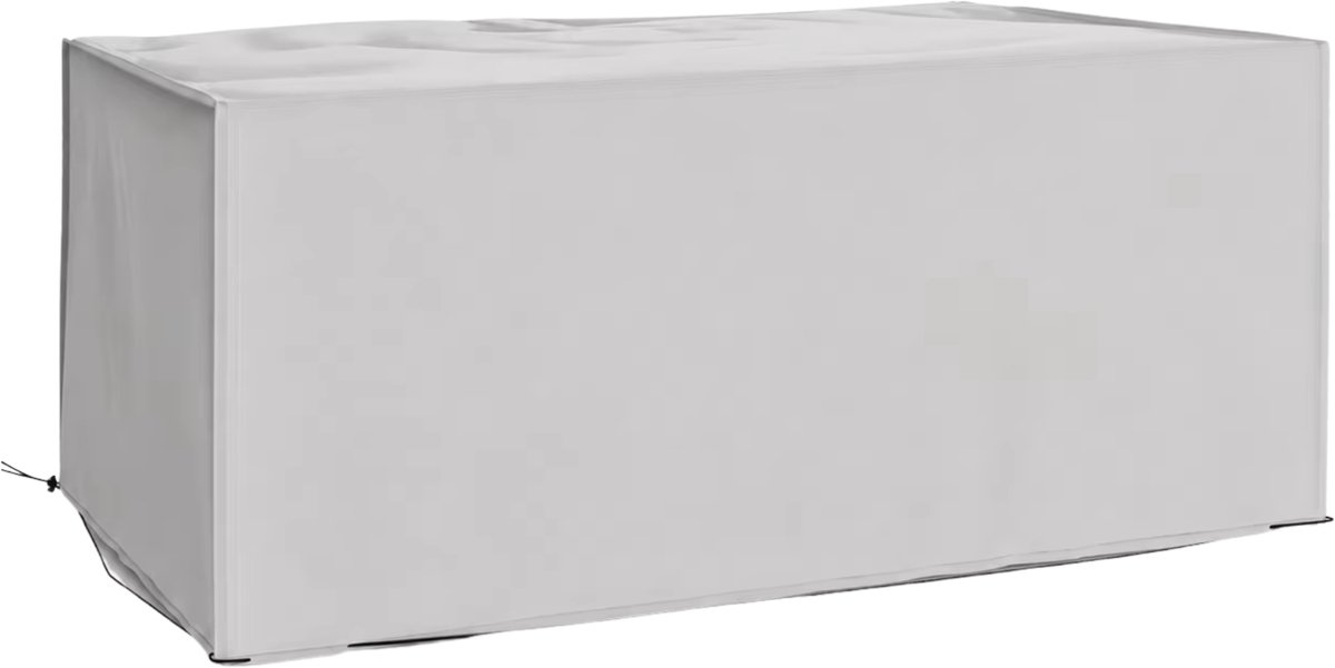 Happiq Tuinmeubelhoes 210x140x80 cm Grijs – Waterdicht, UV-bestendig & Winterbestendig - 600D Oxford-stof