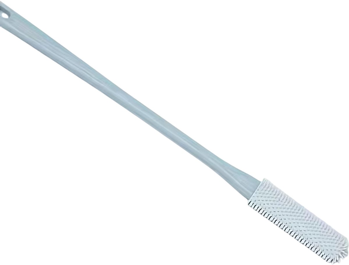 Voetborstel met Zachte Borstelharen – Tandenborstel voor Voetverzorging, Voetscrubber voor Dode Huid Verwijderen, Eeltverwijderaar, Voetvijl - Blauw
